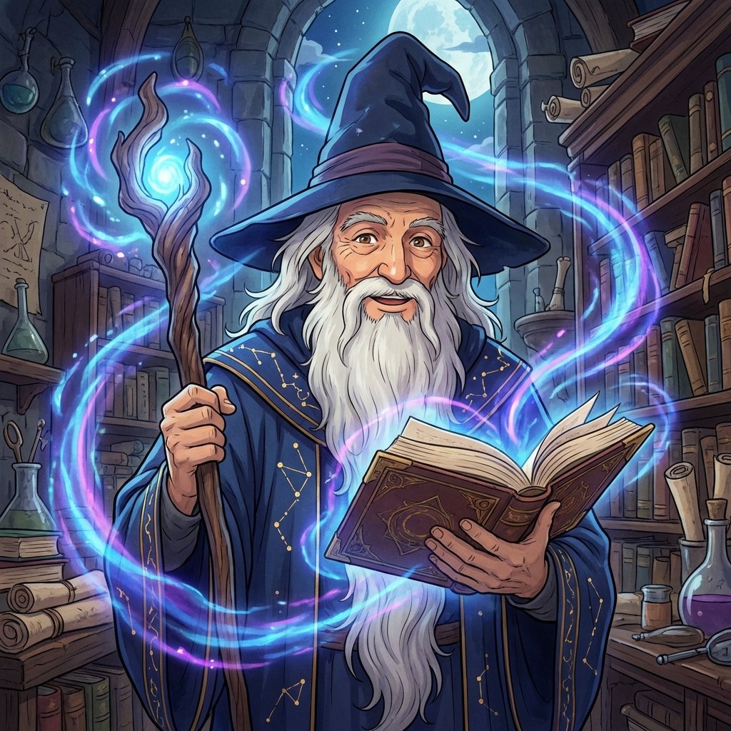 지혜의 탐구자: 대마법사